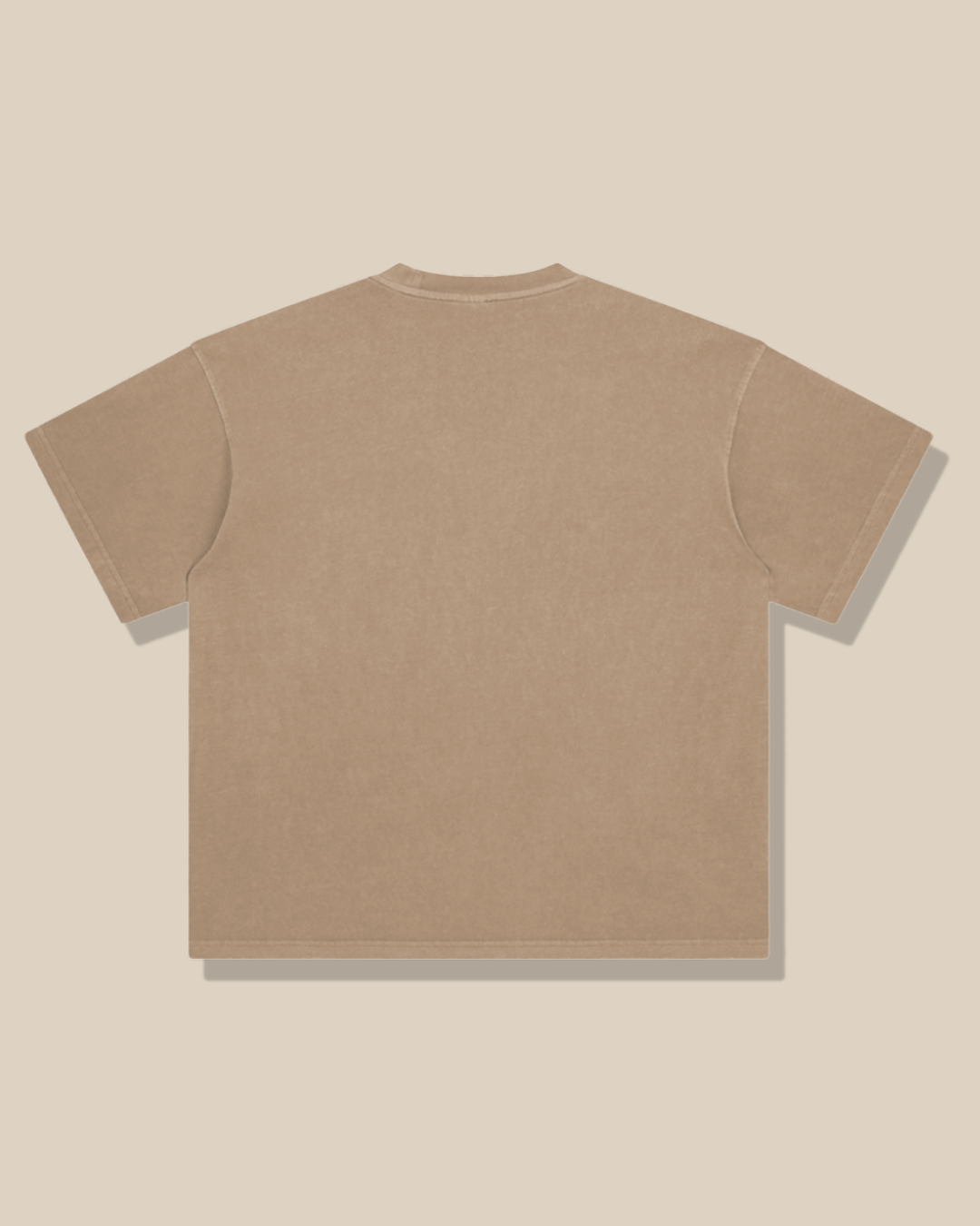 Cowrie Print T-Shirt in Sand