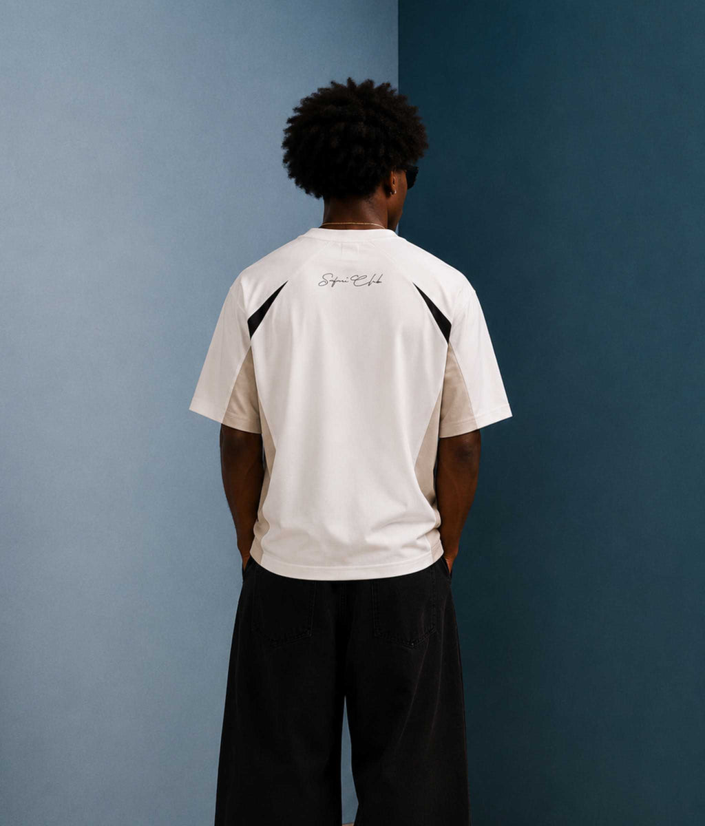 Cotton graphic t-shirt safari print — 919 Basics unisex sustainable ethical fashion