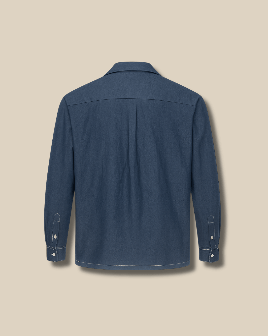 Aiden Denim Tailored Long-Sleeve Shirt